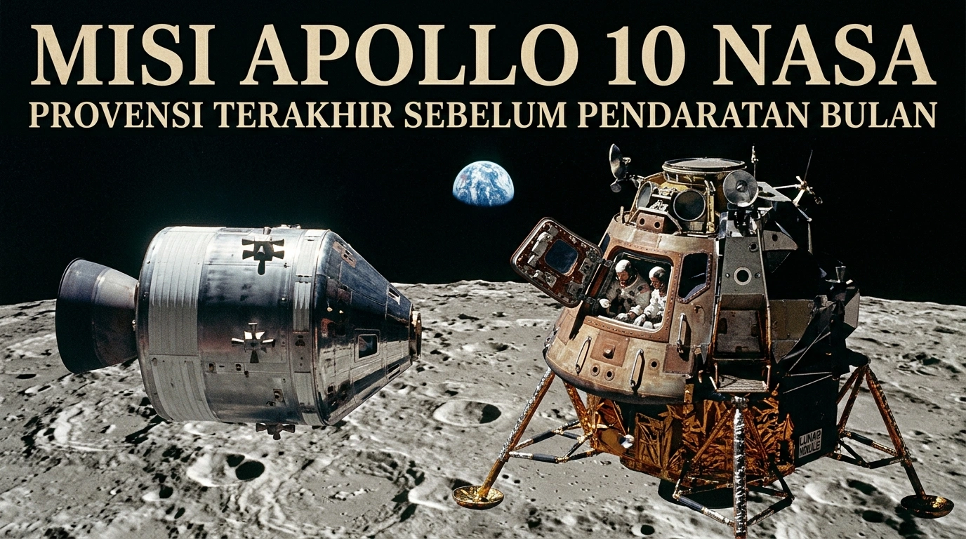 Gladi Bersih Sebelum Pendaratan di Bulan