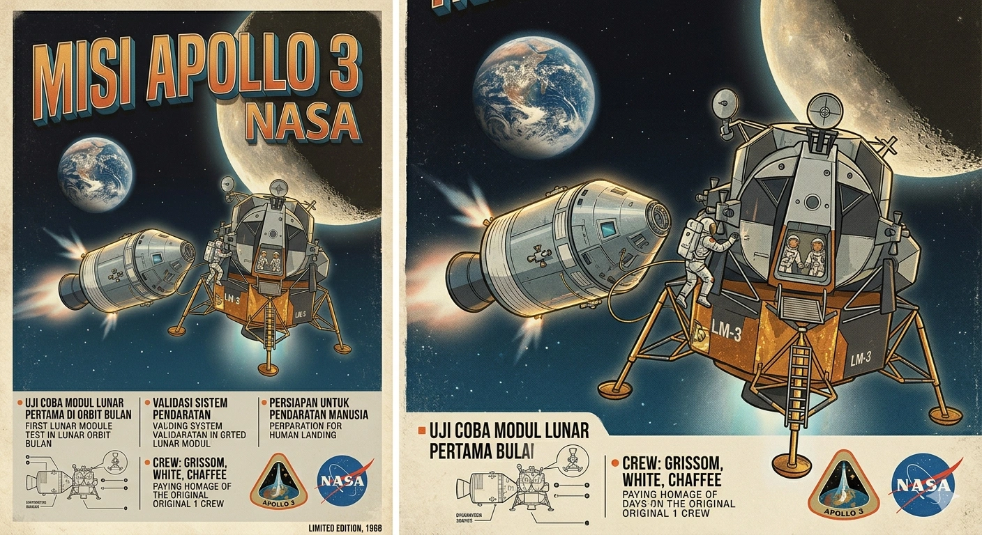 Tahapan Awal Menuju Penjelajahan Bulan