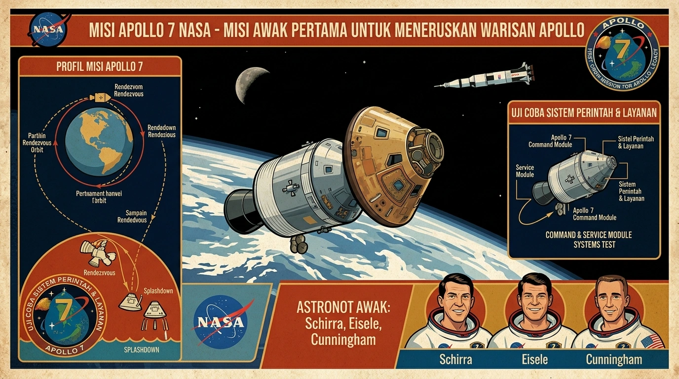 Awal Keberhasilan Misi Berawak di Program Apollo